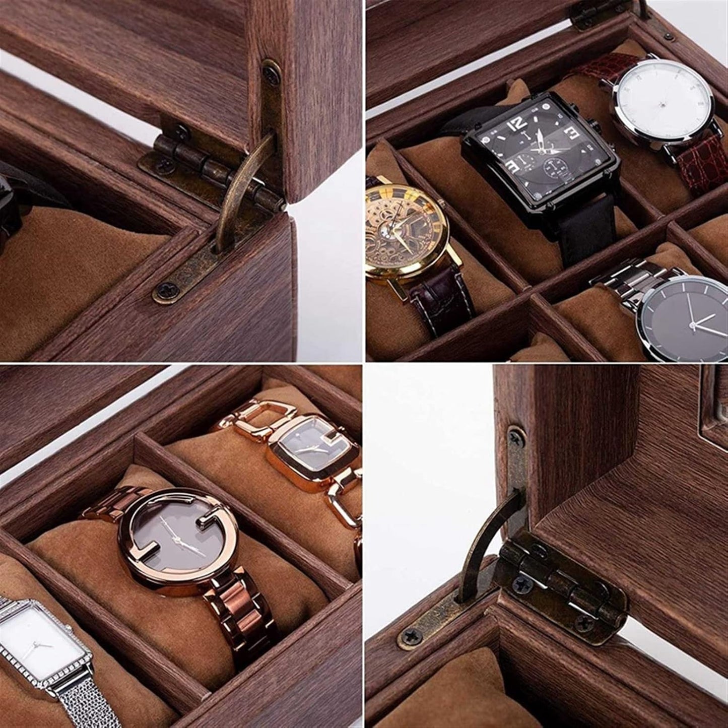 Boite à montre Averna Rustique -  10 montres