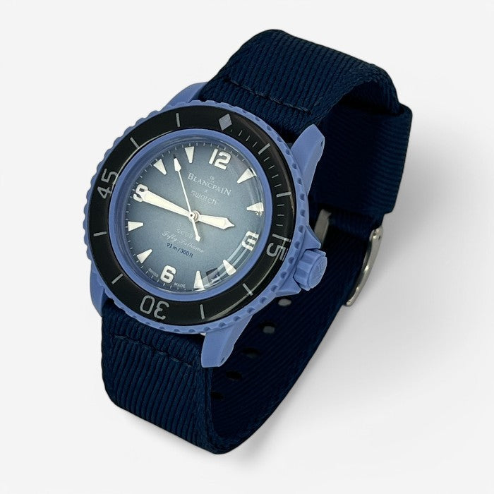 Bracelet Blancpain x Swatch Nato Tressé