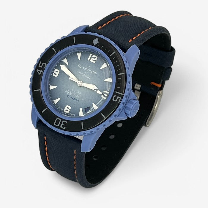 Bracelet Blancpain x Swatch en Toile de Nylon