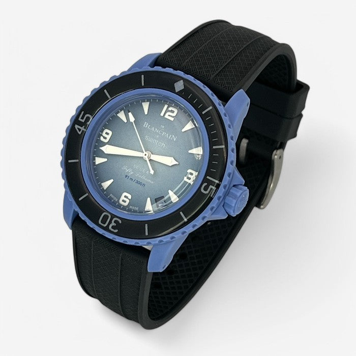 Bracelet Blancpain x Swatch en Caoutchouc 1