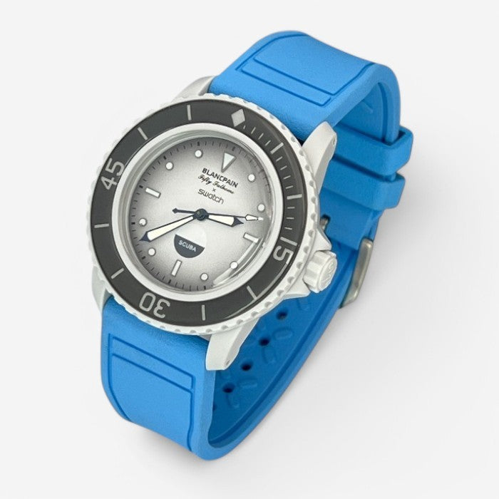 Bracelet Blancpain x Swatch Premium en Caoutchouc