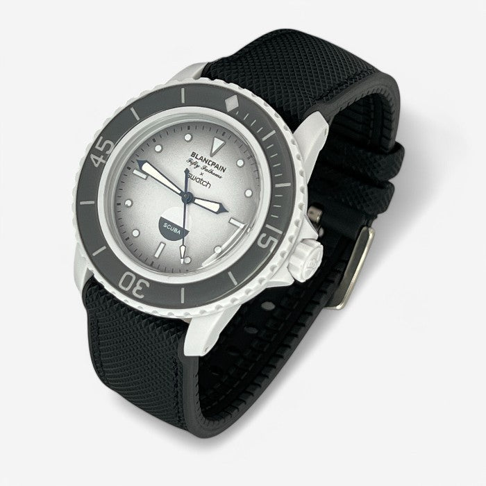 Bracelet Blancpain x Swatch Mixte Caoutchouc/Nylon