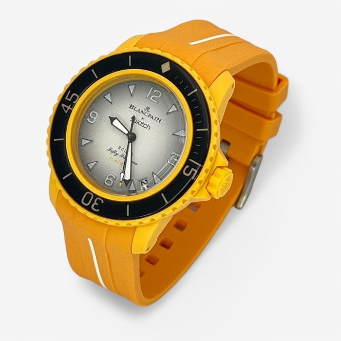 Bracelet Blancpain x Swatch en Caoutchouc 1 bande