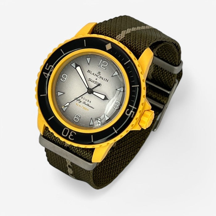 Bracelet Blancpain x Swatch Nato - Maison Horloger