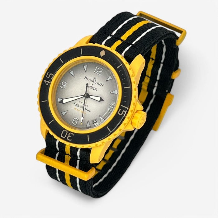 Bracelet Blancpain x Swatch Nato - Maison Horloger