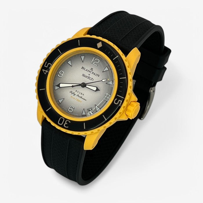 Bracelet Blancpain x Swatch en Caoutchouc 1