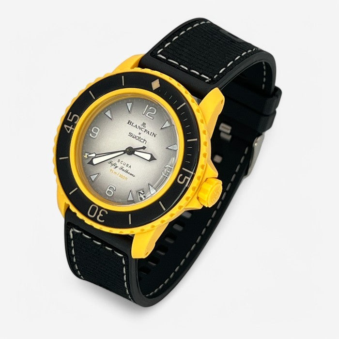 Bracelet Blancpain x Swatch en Toile