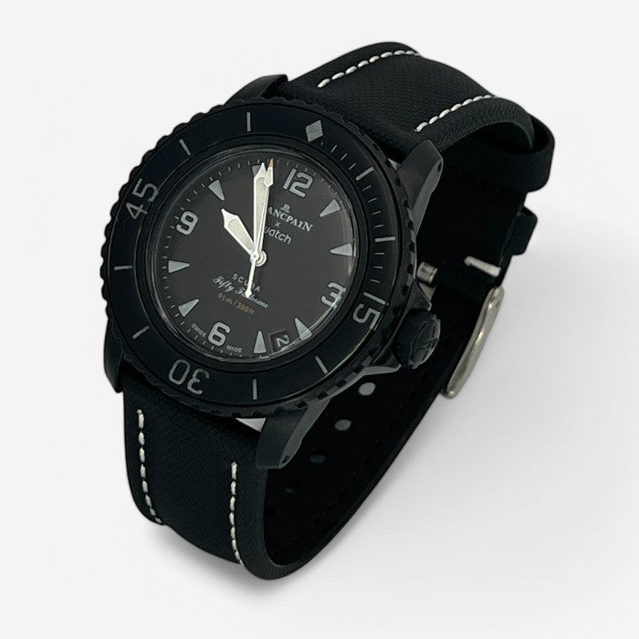 Bracelet Blancpain x Swatch en Toile de Nylon