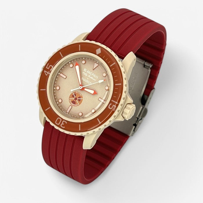 Bracelet Blancpain x Swatch Nervuré