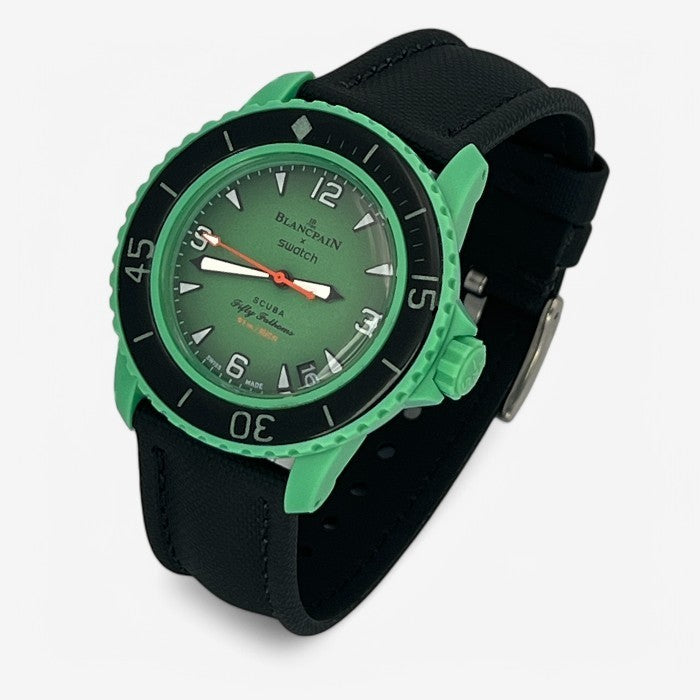 Bracelet Blancpain x Swatch en Toile de Nylon
