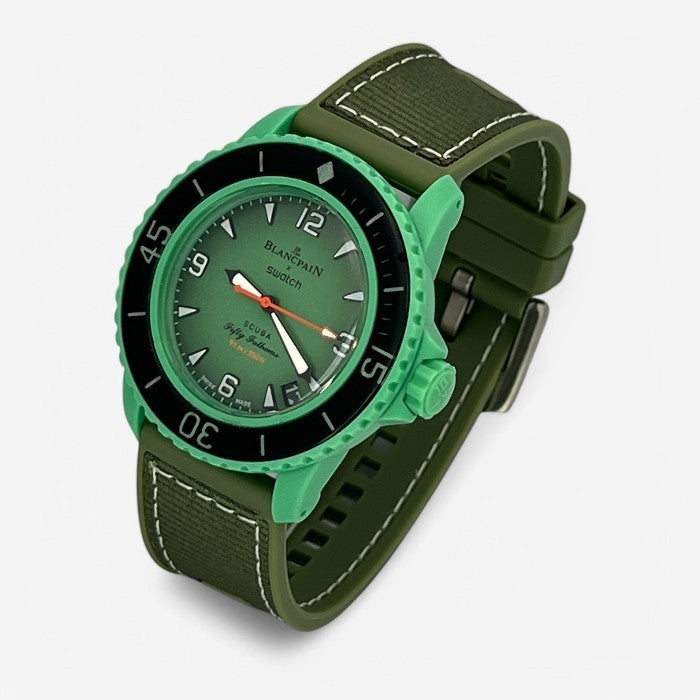 Bracelet Blancpain x Swatch en Toile