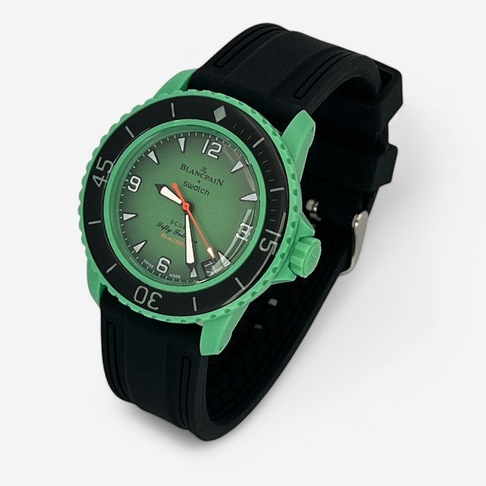 Bracelet Blancpain x Swatch en Caoutchouc 2 bandes
