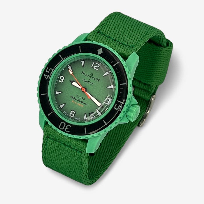 Bracelet Blancpain x Swatch Nato Tressé