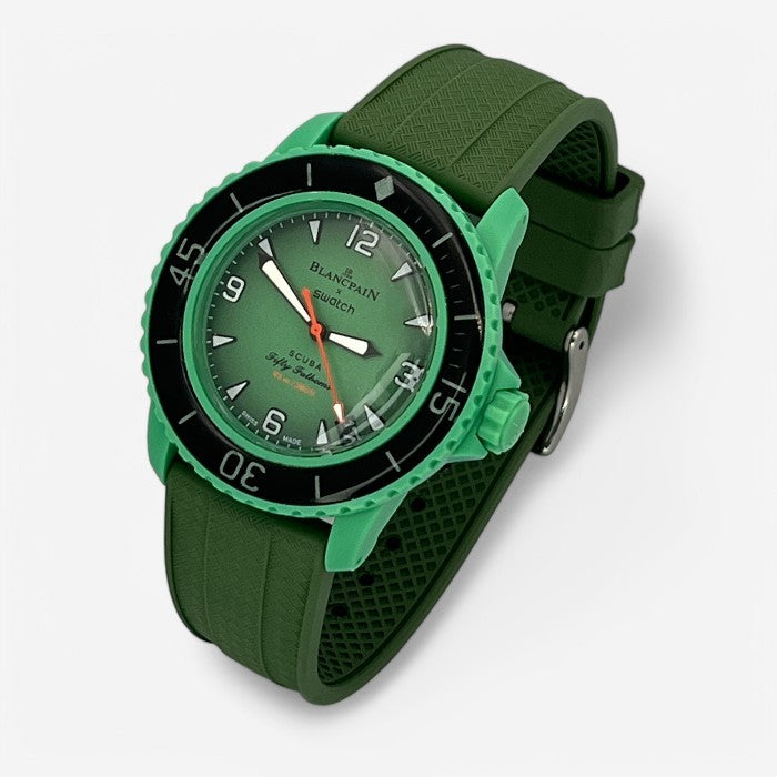 Bracelet Blancpain x Swatch en Caoutchouc 1