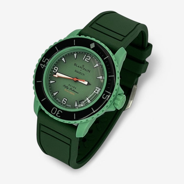 Bracelet Blancpain x Swatch Premium en Caoutchouc