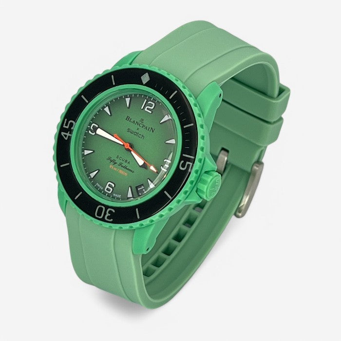Bracelet Blancpain x Swatch en Caoutchouc Uni