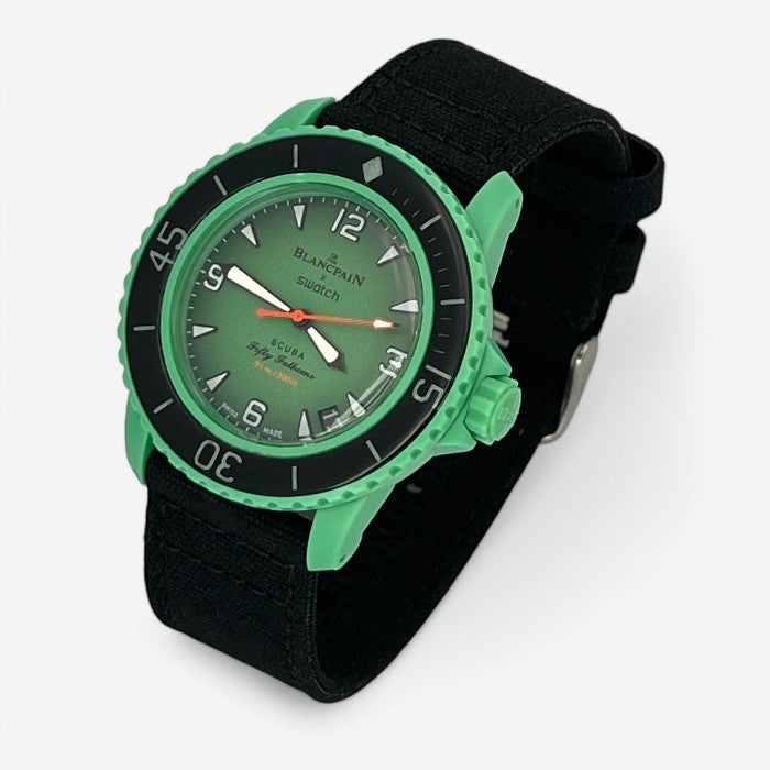 Bracelet Blancpain x Swatch en Toile 1