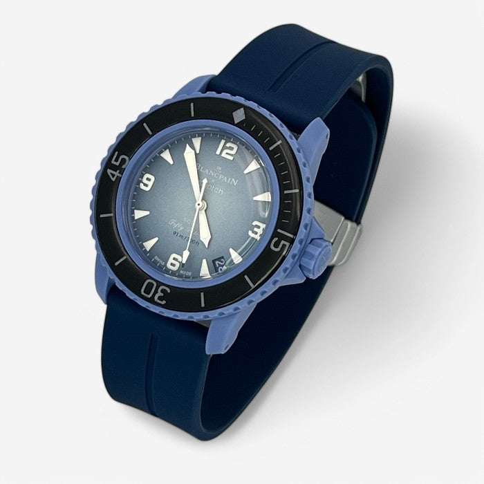 Bracelet Blancpain x Swatch en Caoutchouc à Clips