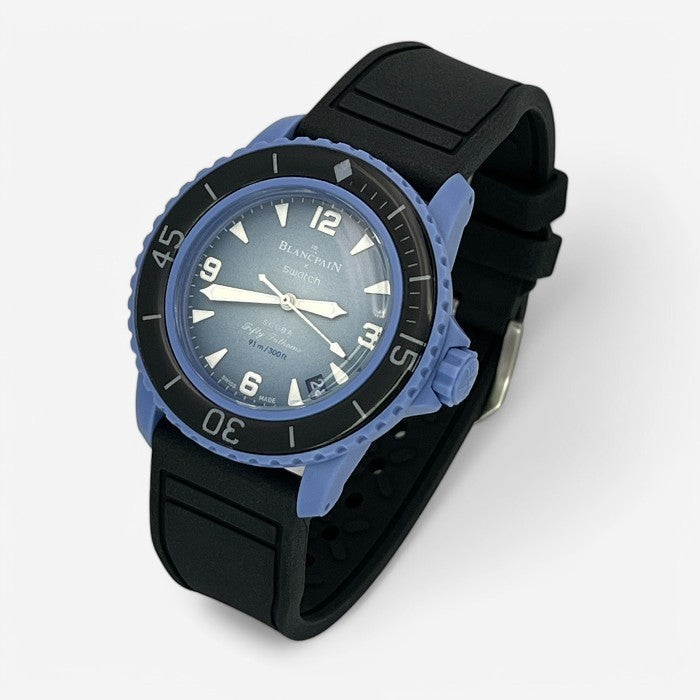 Bracelet Blancpain x Swatch Premium en Caoutchouc