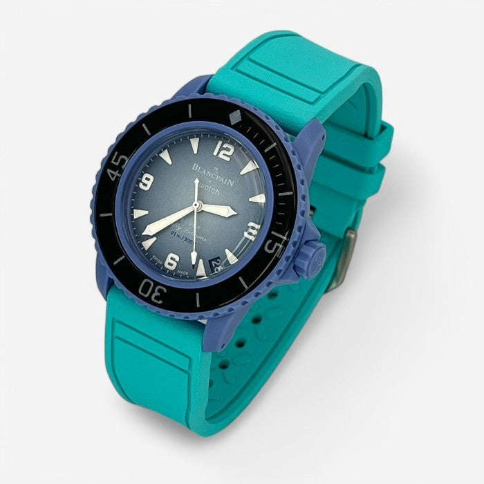 Bracelet Blancpain x Swatch Premium en Caoutchouc