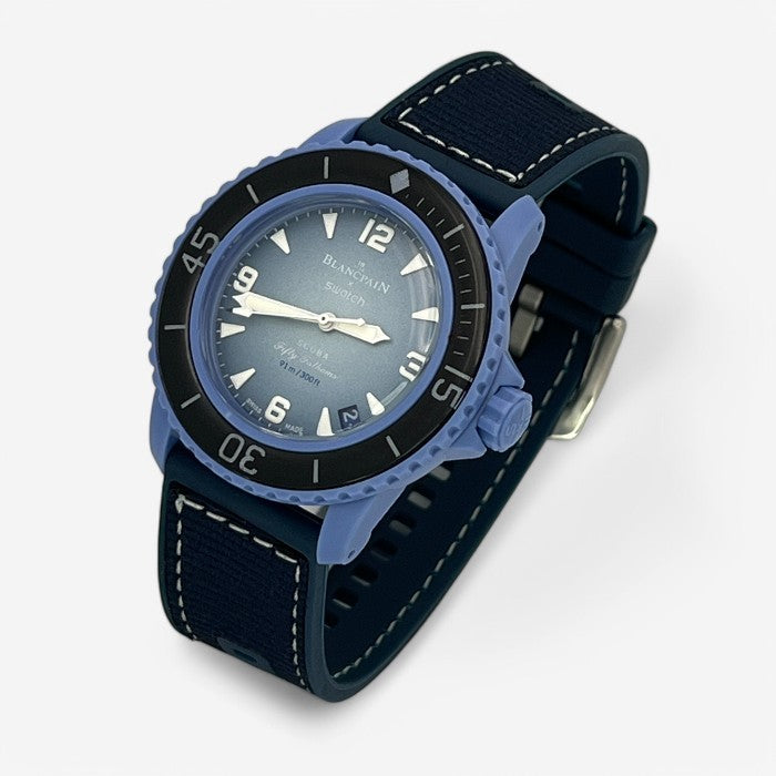 Bracelet Blancpain x Swatch en Toile