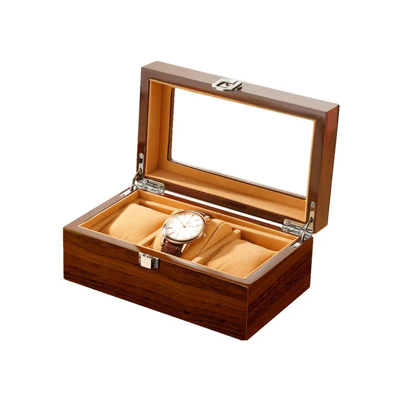 Boite à montre - velours clair mini