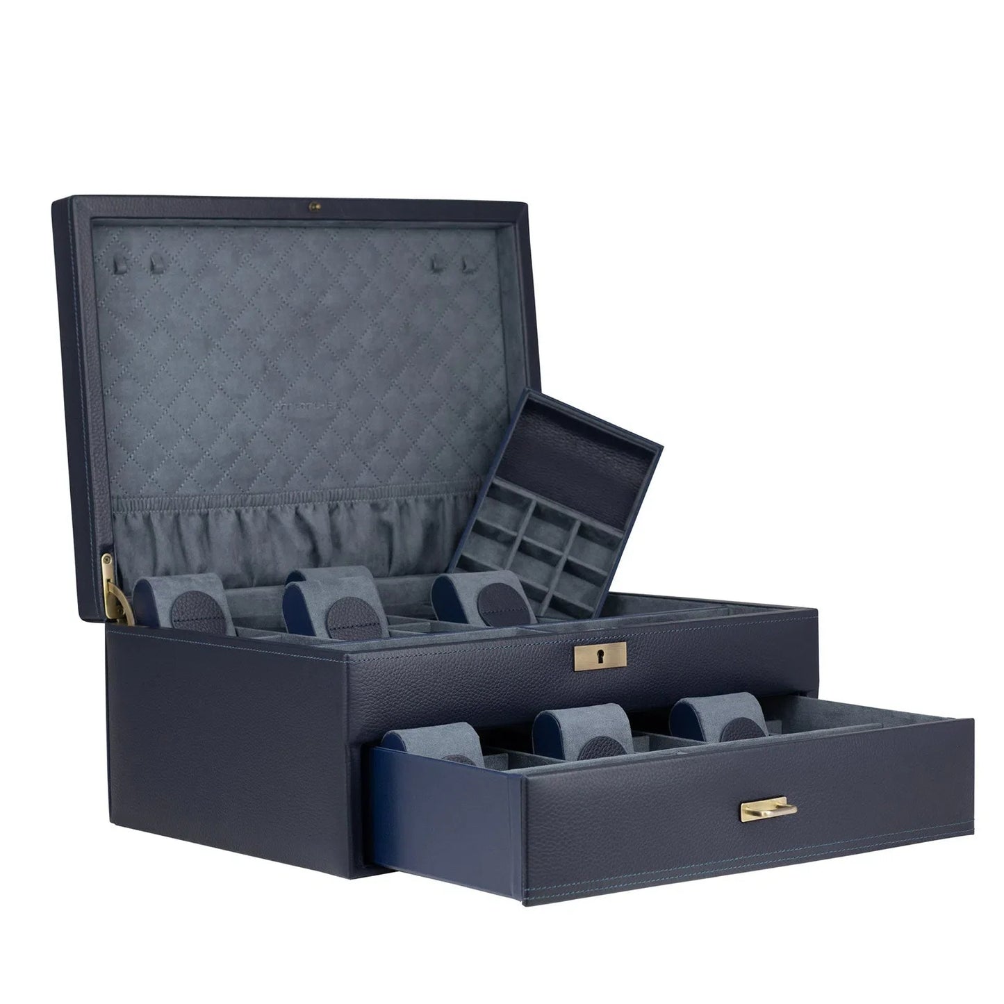 Boite à Montre - Jumbo Dynasty 20 montres Bleu