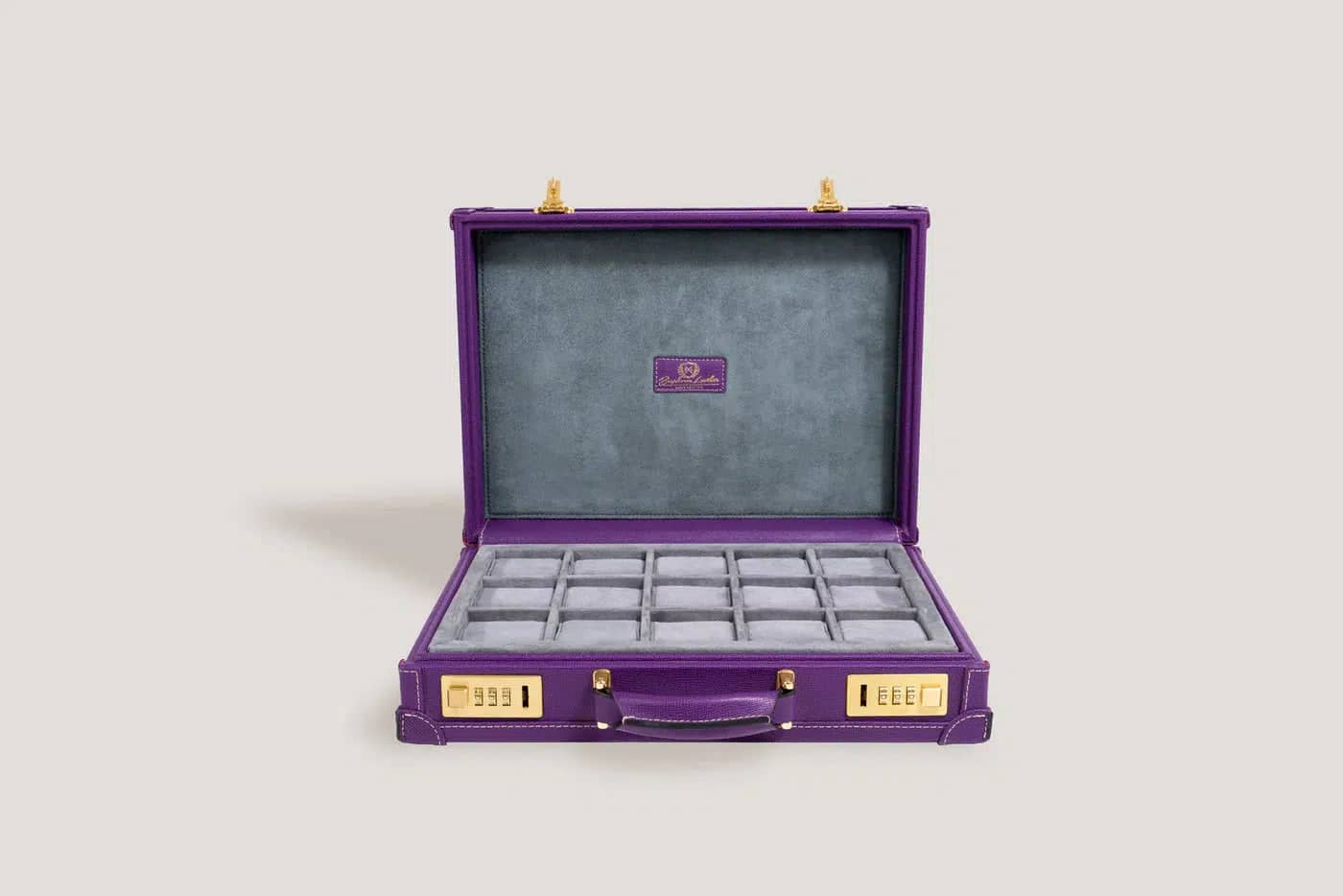 Boite à Montre - Master Safiano Purple