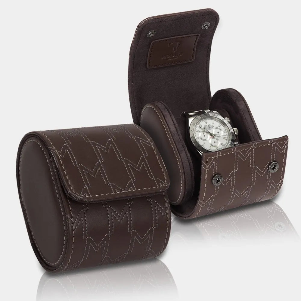 Boite à Montre - OPTIMUS 1 Montre Marron / Blanc