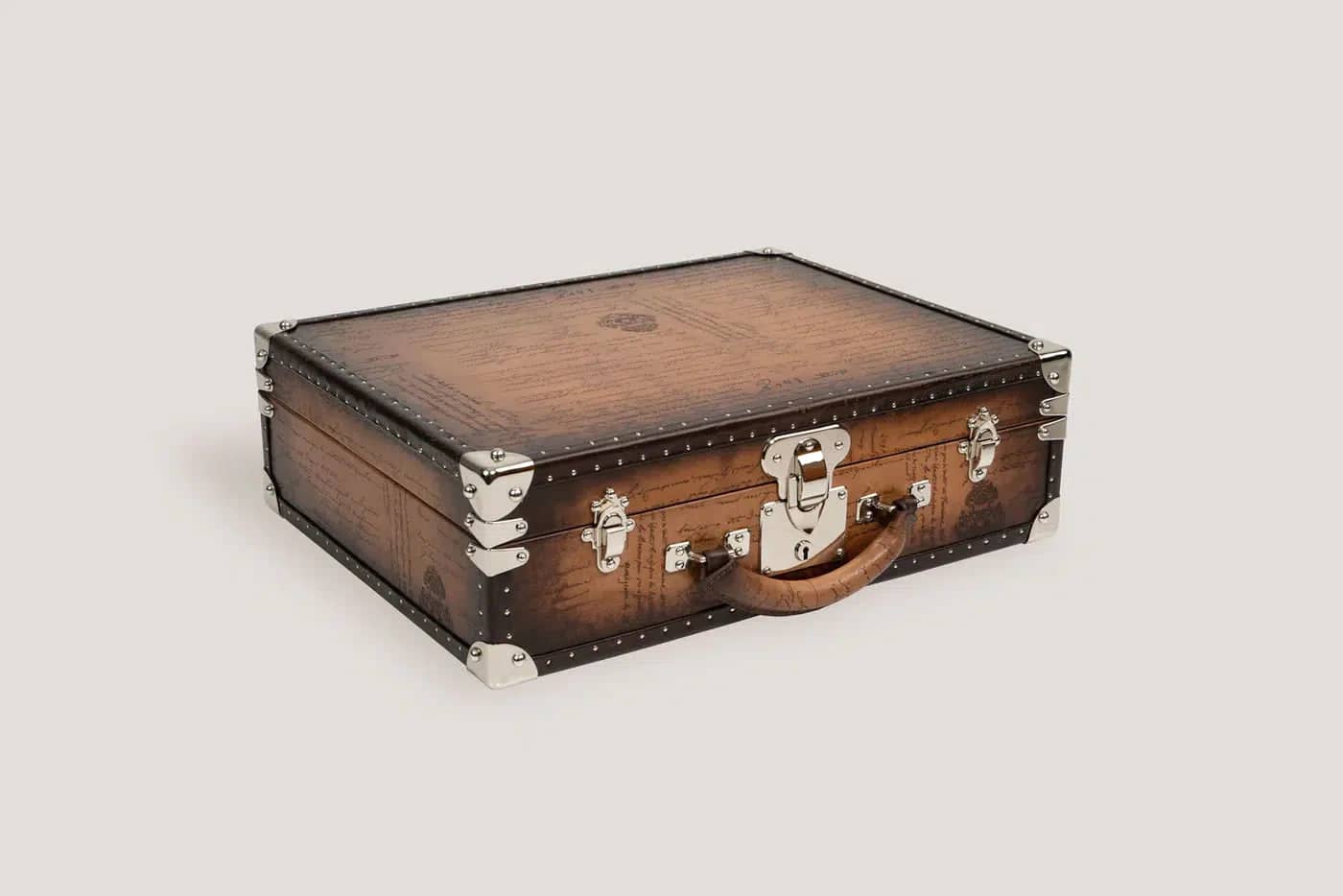 Boite à Montre - Trunk Parchement Brown