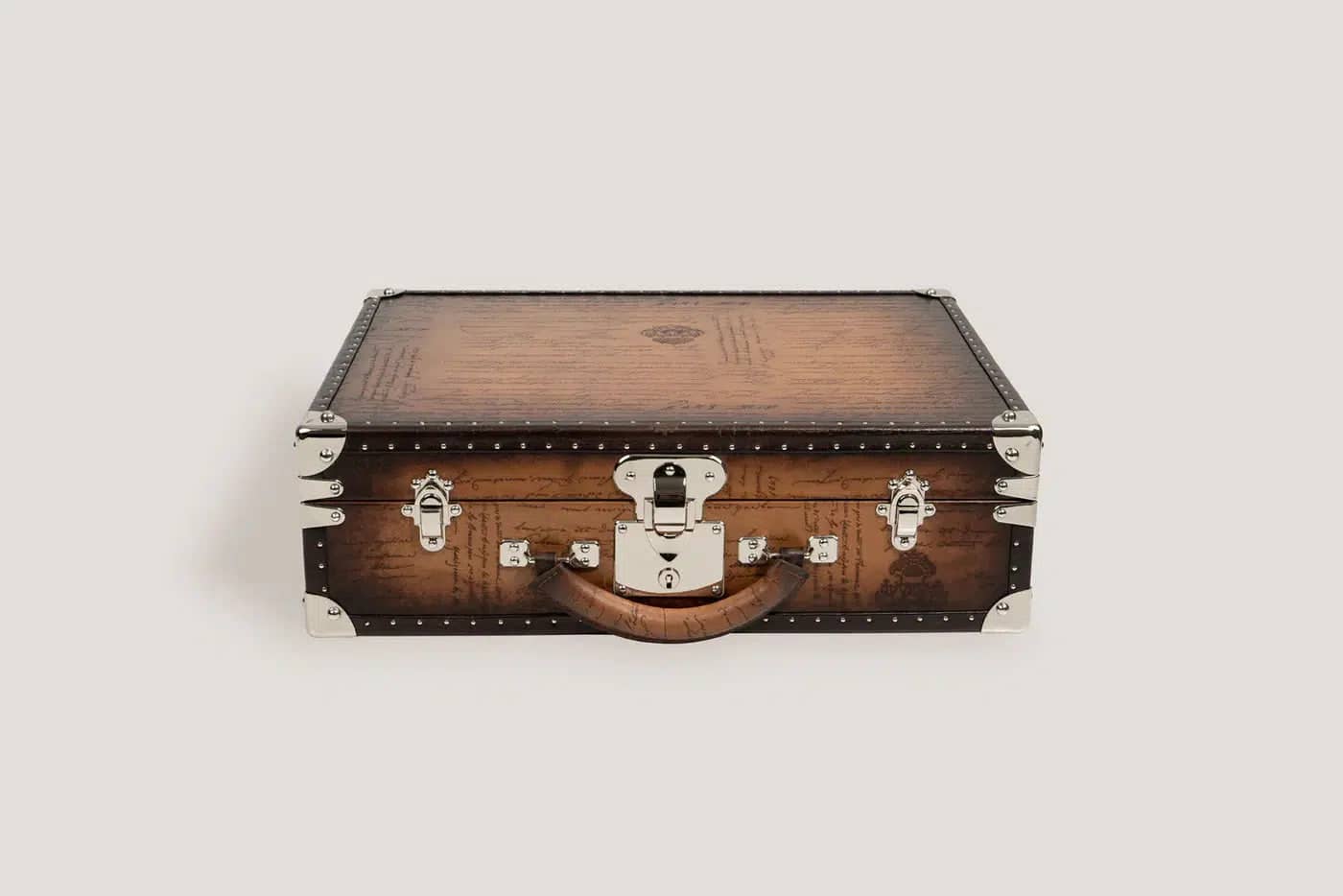 Boite à Montre - Trunk Parchement Brown