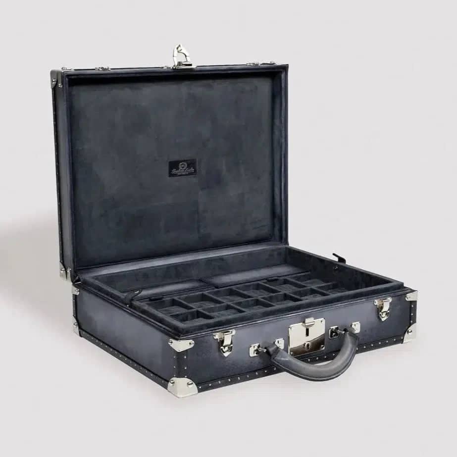 Boite à Montre - Trunk Patina Grey