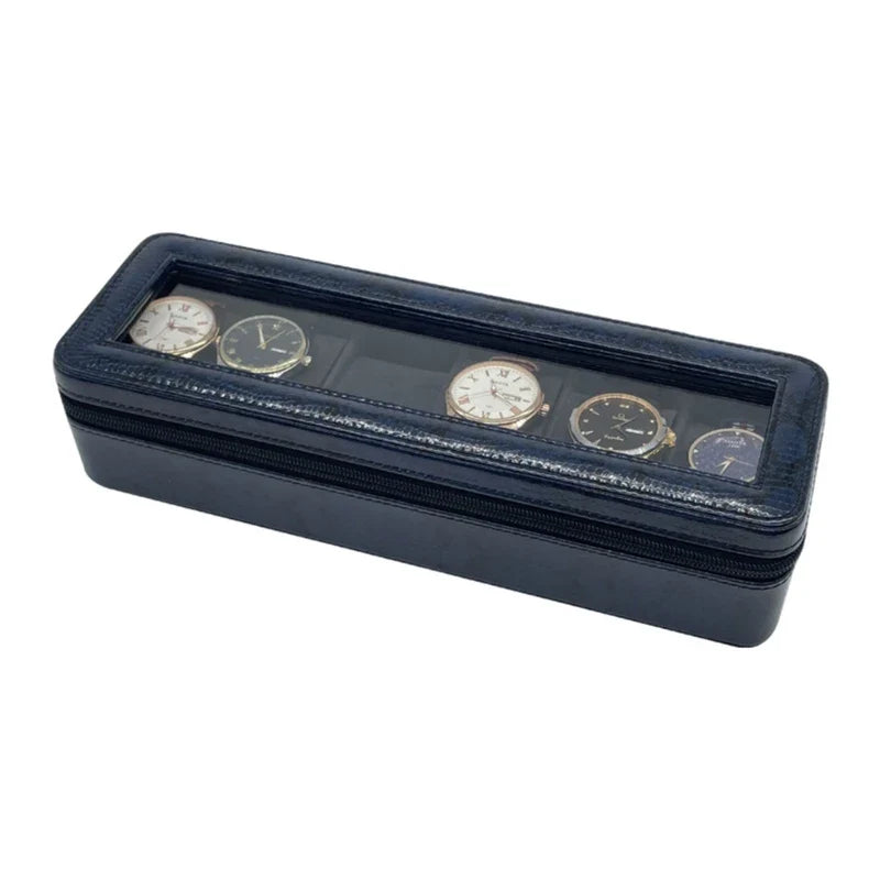 Boite de rangement classique bleu marine