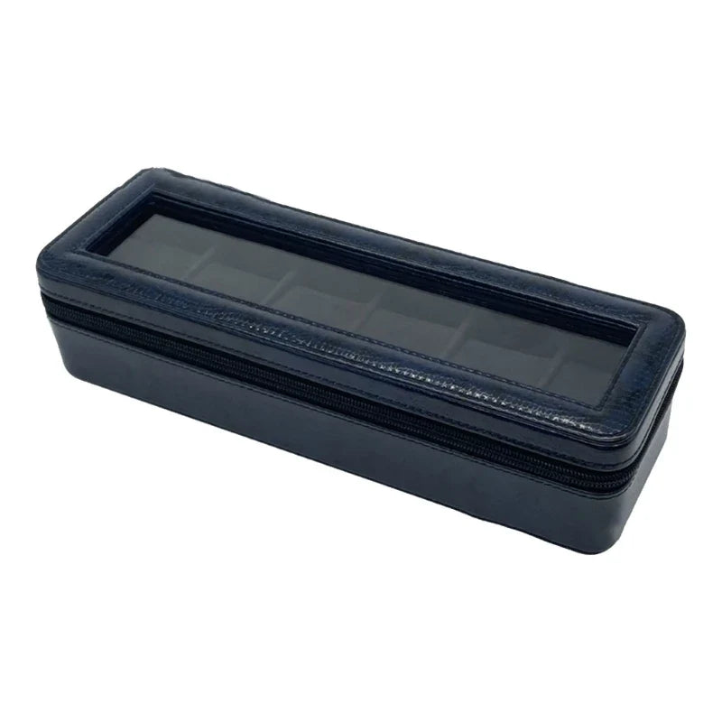 Boite de rangement classique bleu marine