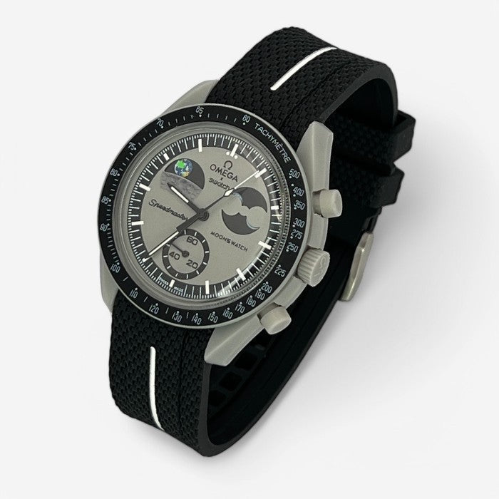 Bracelet MoonSwatch en Caoutchouc Premium une bande