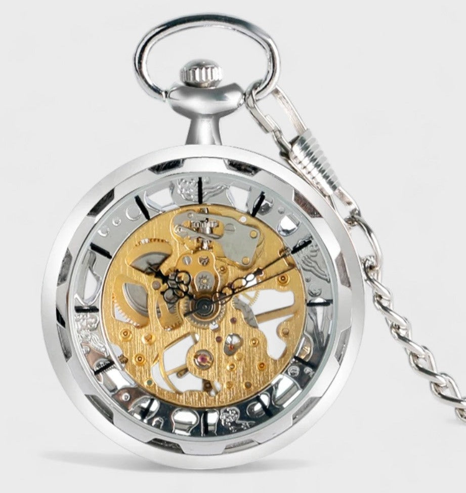 Montre À Gousset Héritage Argent