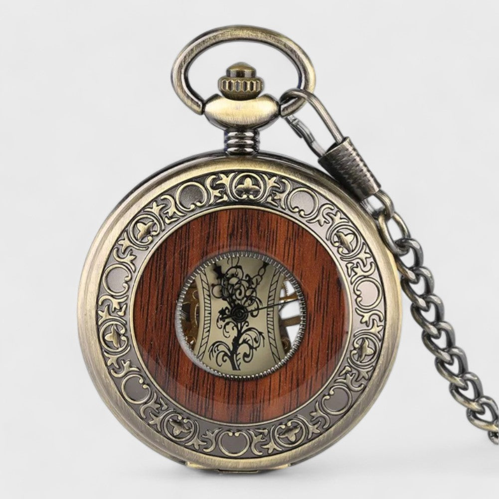 Montre à Gousset Ancienne Héritage Bois