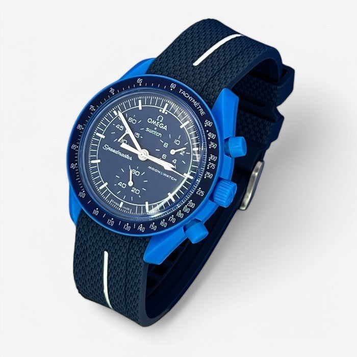 Bracelet MoonSwatch en Caoutchouc Premium une bande