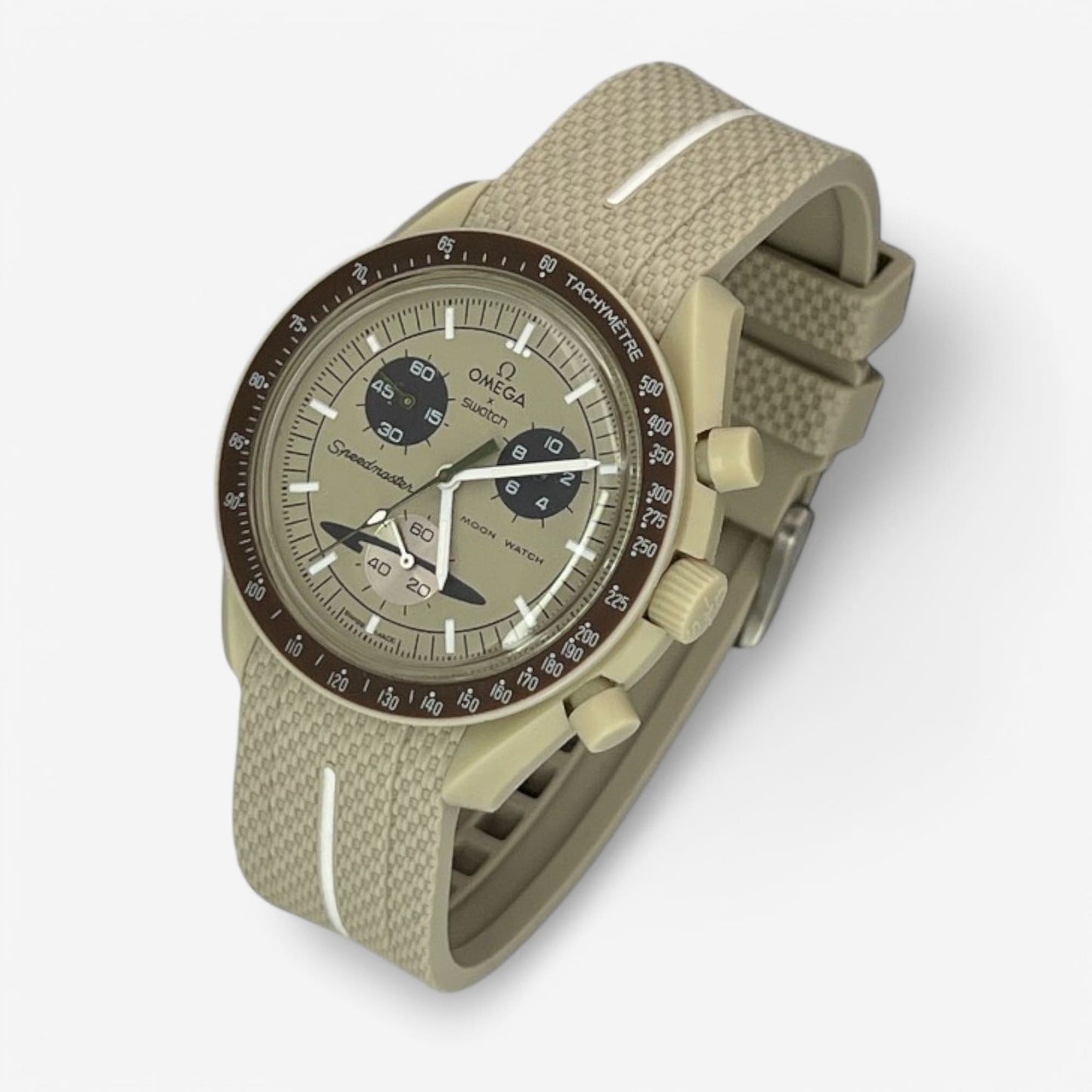 Bracelet MoonSwatch en Caoutchouc Premium une bande