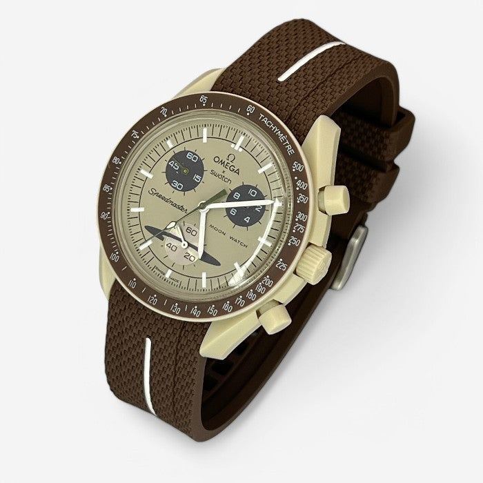Bracelet MoonSwatch en Caoutchouc Premium une bande