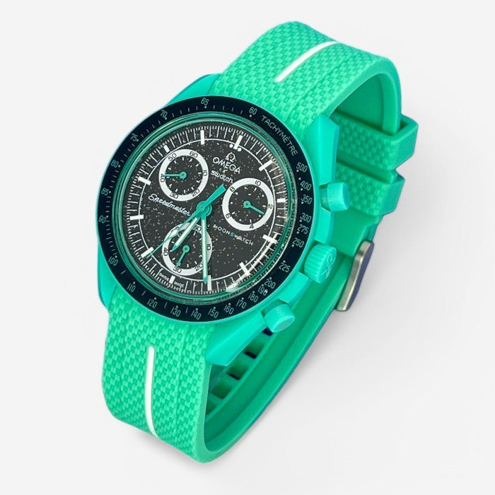 Bracelet MoonSwatch en Caoutchouc Premium une bande