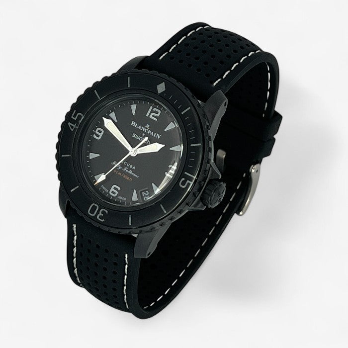 Bracelet Blancpain x Swatch Premium Caoutchouc Perforé