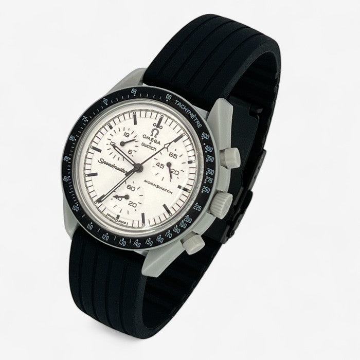 Bracelet MoonSwatch en Caoutchouc Nervuré