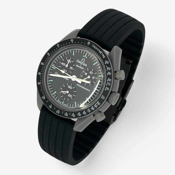 Bracelet MoonSwatch en Caoutchouc Nervuré