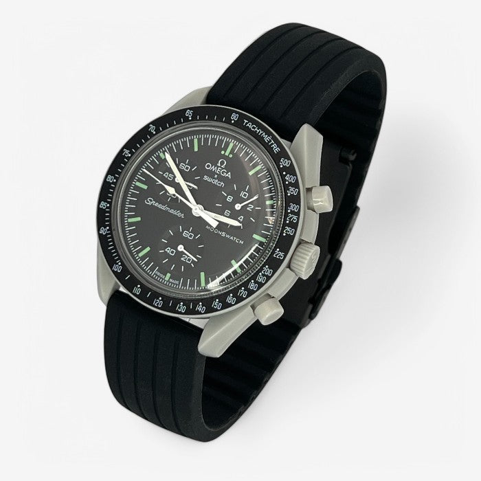 Bracelet MoonSwatch en Caoutchouc Nervuré