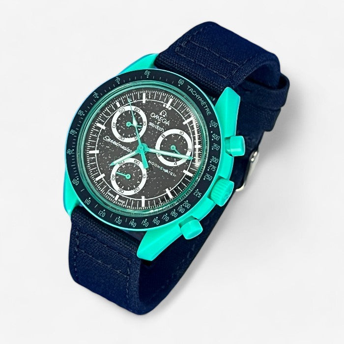 Bracelet Omega x Swatch Moonswatch en Toile