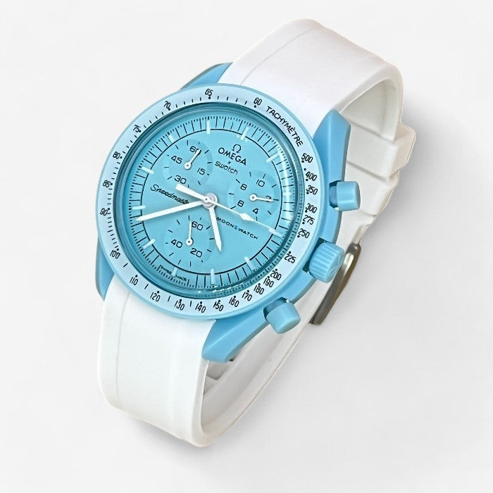 Bracelet MoonSwatch en Caoutchouc Premium Uni