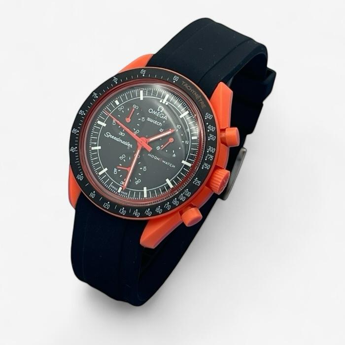 Bracelet MoonSwatch en Caoutchouc Premium Uni