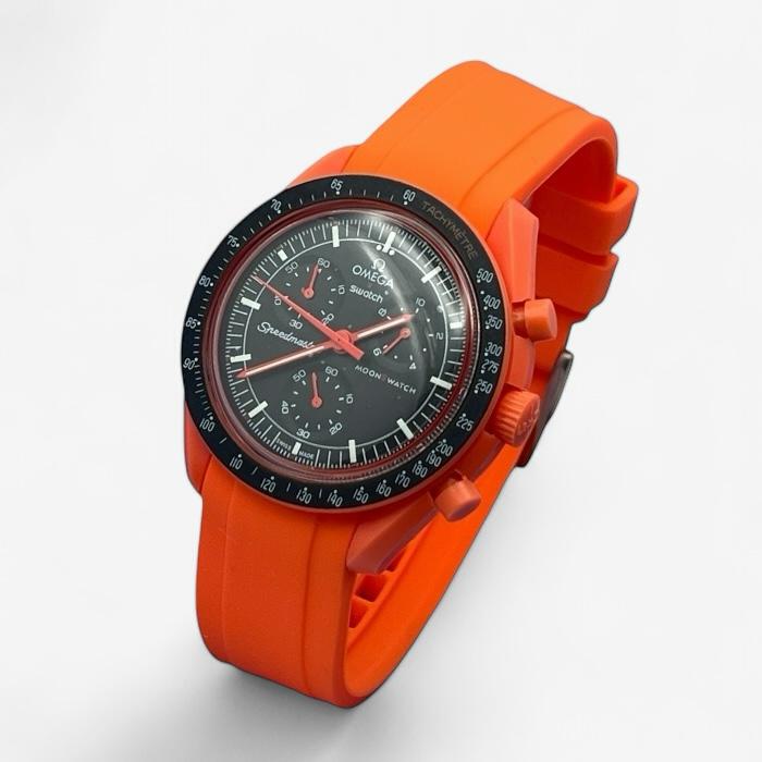 Bracelet MoonSwatch en Caoutchouc Premium Uni