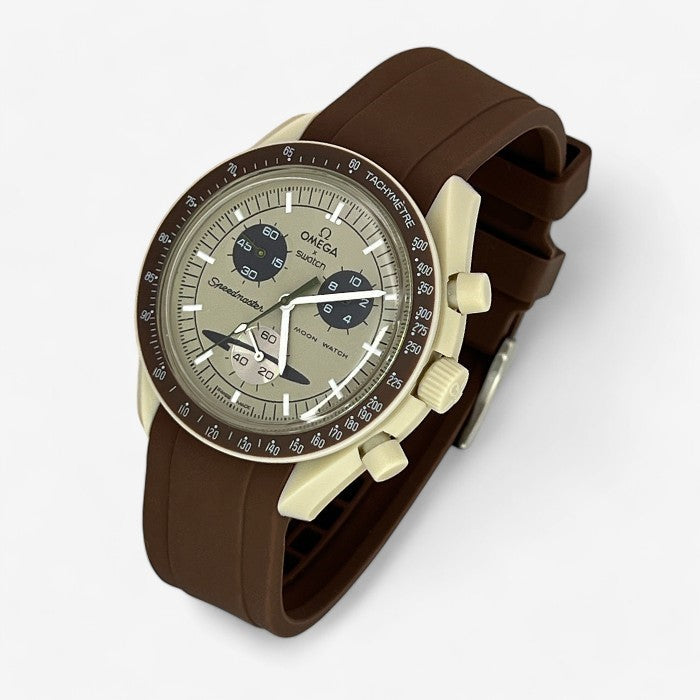 Bracelet MoonSwatch en Caoutchouc Premium Uni